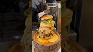 PERFECT BEER LABO, A treacherous 6-tier burger available in Tokyo!