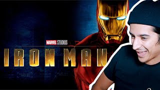 IRON MAN (2008) | MCU MOVIE REACTION | First reaction journey through Marvel's Cinematic Universe