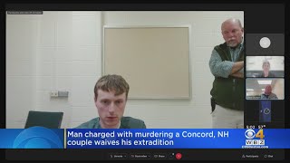 Man charged with murdering Concord, NH couple waives extradition