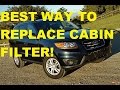 CABIN FILTER REPLACEMENT 2006-2012 HYUNDAI SANTA FE   2006 2007 2008 2009 2010 2011 2012