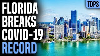 Florida Breaks Case Record Phoenix Admits Opened Too Early
