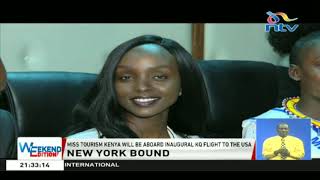 Miss Tourism Kenya will be aboard inaugural KQ flight to USA