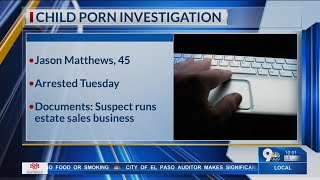 El Paso man accused in child porn case runs estate sale company, records show