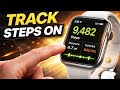 How to Track Steps on Apple Watch (View Pedometer Face)