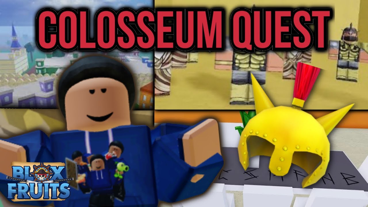 Colosseum Quest (Bartilo’s Quest) Blox Fruits - YouTube