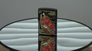 【ZIPPO 本金蒔絵】平安ウィンディ【喫煙具のハヤミ】