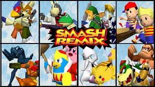 Smash Remix 1.4.0 - Remix 1P Mode All Duo Battles Gameplay (Very Hard)
