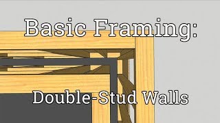 Double Wall Framing Animation