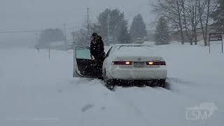 02-01-2021 Berks County, PA - Motorists Stuck, Stranded As Major Winter Storm Slams Eastern PA