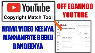 Of Eganno Guddaa Youtube Copyright match Iratti |How to Use YouTube Copyright Match Tool