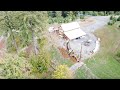 Post and Beam Barn part 17- Board and Batten on the back wall