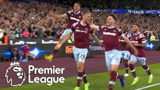 Tomas Soucek grabs West Ham United equalizer against Tottenham Hotspur | Premier League | NBC Sports