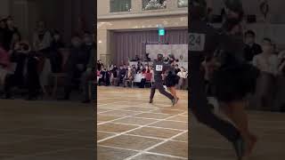 【決勝ソロダンス】Asian Open Final Solo Samba.藤井創太\u0026中村安里組