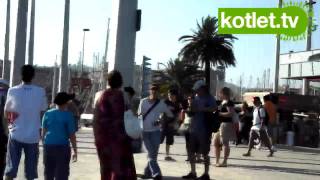 Barcelona - kolejka, oceanarium i metro - KOTLET.TV