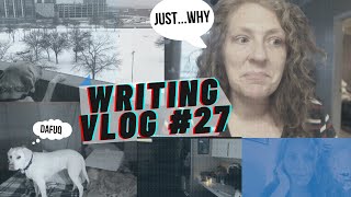 Much like a wind turbine, I CAN work in the cold! | Writing a book from start to finish pt 11