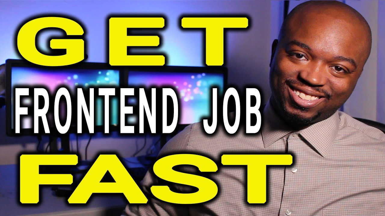 Fastest Way To Become A Front End Developer Youtube