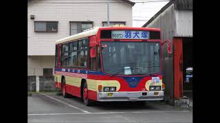 走行音　堀川バス4807 KC-LT333J