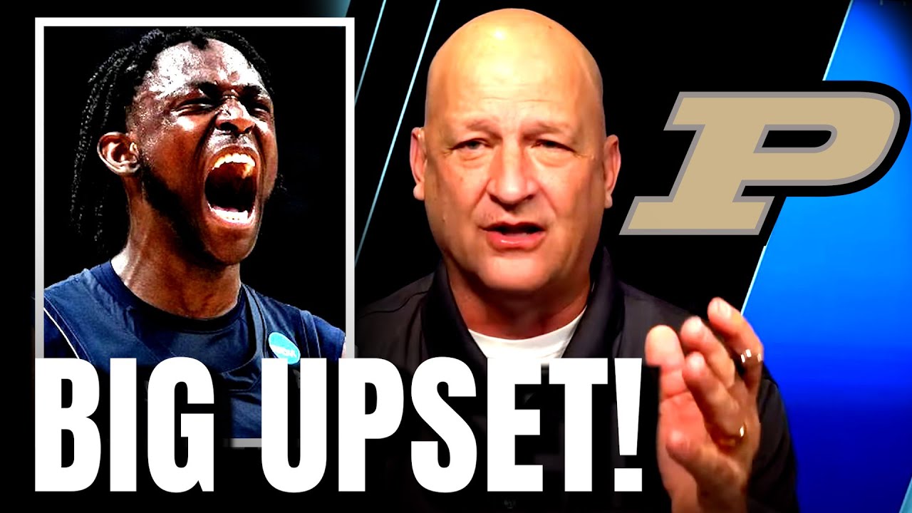 REACTION: No.1 Purdue's LOSS Was The BIGGEST UPSET In NCAA Tournament ...