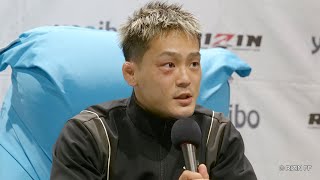 牛久絢太郎　試合後インタビュー / Yogibo presents RIZIN.31