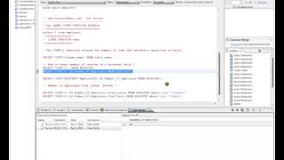 SQL QUERY COUNT FUNCTION EXAMPLE