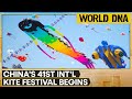 China's 41st International Kite Festival begins with over a thousand kites | WION World DNA