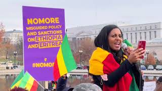 Powerful Speech on #Nomore Rally in DC || #Ethiopia \u0026 #Eritrea