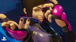 Street Fighter V - Juri Trailer | PS4