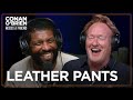 Andy Richter Gifted Conan A Pair Of Leather Pants (Feat. Deon Cole) | Conan O'Brien Needs A Friend