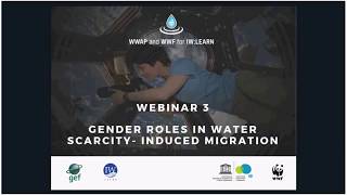IW:LEARN Webinar III - Gender roles in water scarcity-induced migration