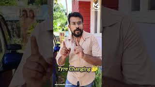 ടയർ മാറുമ്പോൾ നല്ല ടയർ എവിടെ ഇടും | Tyre Replacement | where should good tyre come🤔