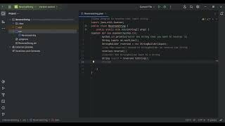 Java Programming Tutorial: Reverse User Input String