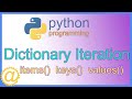Python Dictionary Iteration using a For Loop and View Object Methods - Code Examples by APPFICIAL