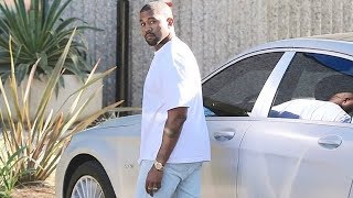 Kanye West Hits The Study After Romantic Getaway With Kim