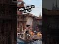 SCARY Water Stunt at Universal Studios Hollywood #shorts
