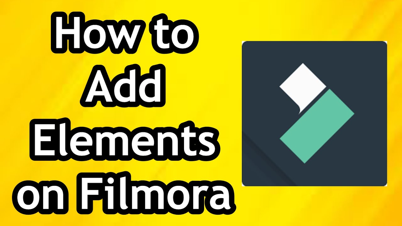 How To Add Elements On Filmora Full Tutorial Youtube