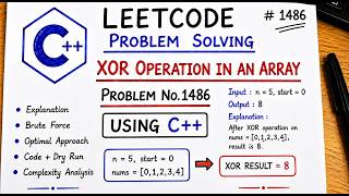 1486. XOR Operation in an Array