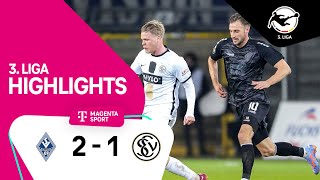 SV Waldhof Mannheim - SV Elversberg | Highlights 3. Liga 22/23