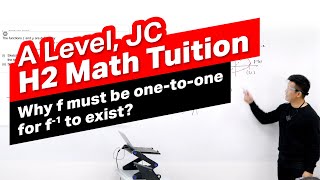 Why A Function Needs To Be One-To-One For It's Inverse To Exist? | A Level H2 Math