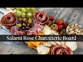 Any Occasion Easy Salami Rose Charcuterie Board