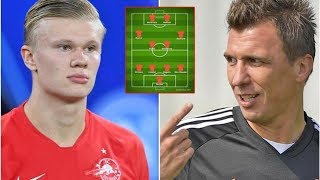 How Man Utd could line up after Mario Mandzukic and Erling Haaland transfers- transfer news today
