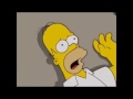 Homer crushed by garage