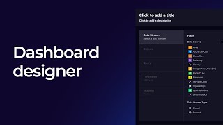 Dashboard Designer