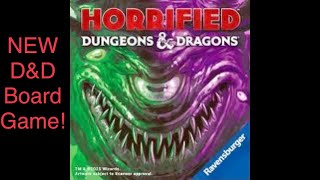 NEW Must Buy! Horrified D\u0026D Board Game! (2025) Overview