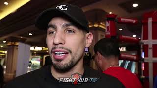 DANNY GARCIA "I WANT TO GET IT DONE UNDER 6-8 ROUNDS; THURMAN HAD NO POWER AFTER THE 4TH!"