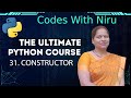 Constructor in Python | Python init() Function Explained with Examples | Python OOP Tutorial