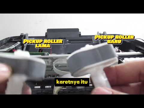 Cara Mengatasi Printer LED Berkedip & Kertas Macet (Epson L1110) - YouTube