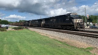 (4K60FPS) NS Ballast Train Austell, GA 7-1-2020