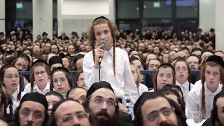 מבחני ידיעת התורה בהשתתפות האדמו״ר מגור | Thousands of Children of Gerrer Mosdos Undergo Exam