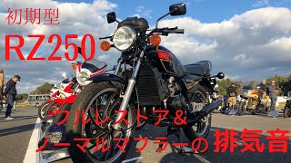 【RZ250】フルレストア車ノーマルチャンバーの排気音