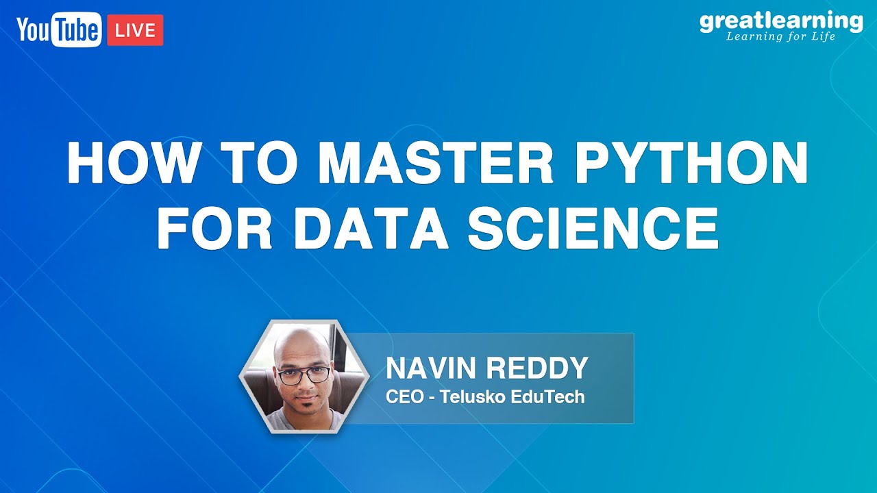 How To Master Python For Data Science | Data Science For Beginners ...